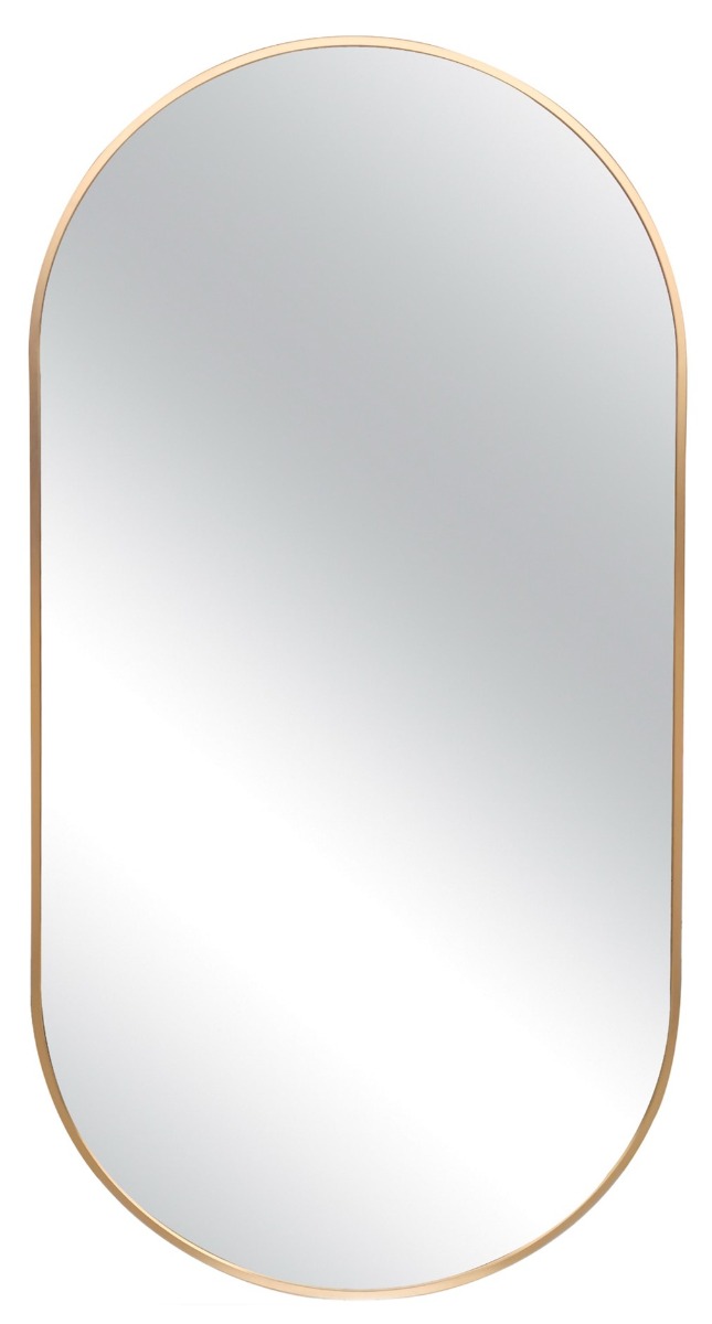 Loretto Gold Mirror in Medium