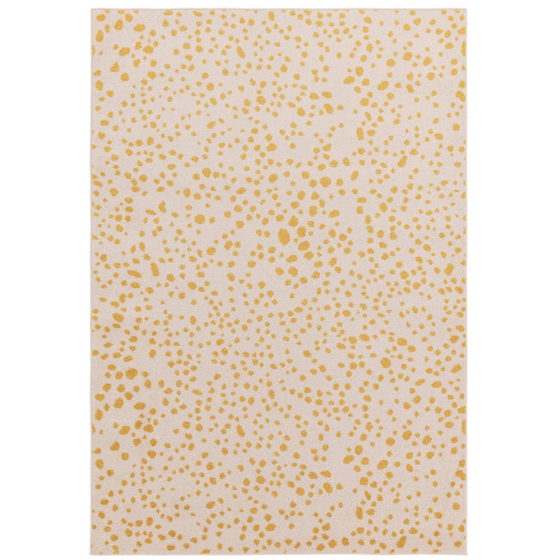 Muse Yellow Spotty Rug