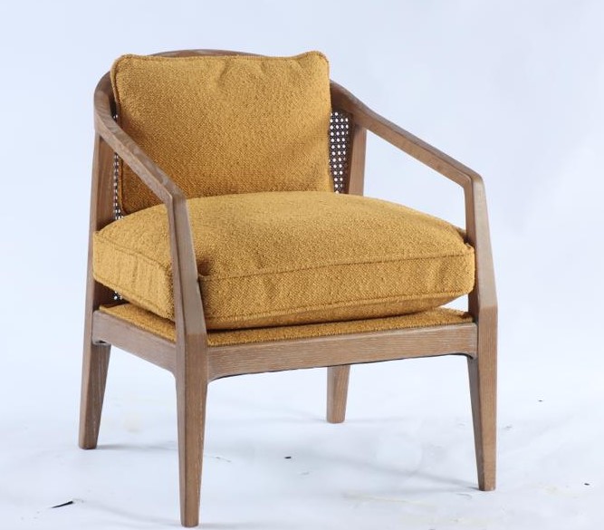 Olive Chair in Mustard