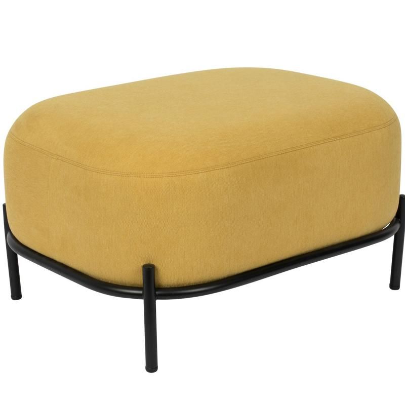 Polly Footstool Yellow