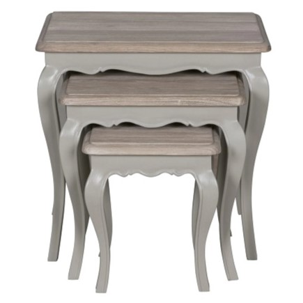 Sofia Nest of Tables in Hardwick in Rustic Brown