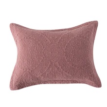Stonewash Cotton Dark Pink - Standard Pillowsham