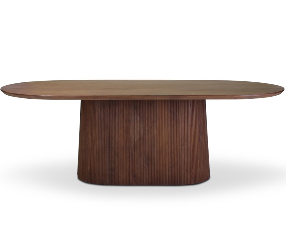 Mendosa Brown Dining Table 240x110cm