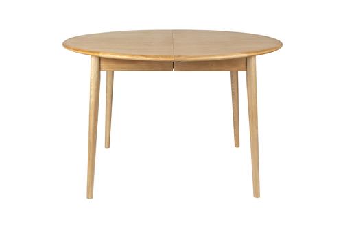 Twist Round Extendable Dining Table in Oak