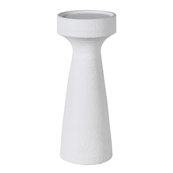 Small Plaster Effect Candle Holder