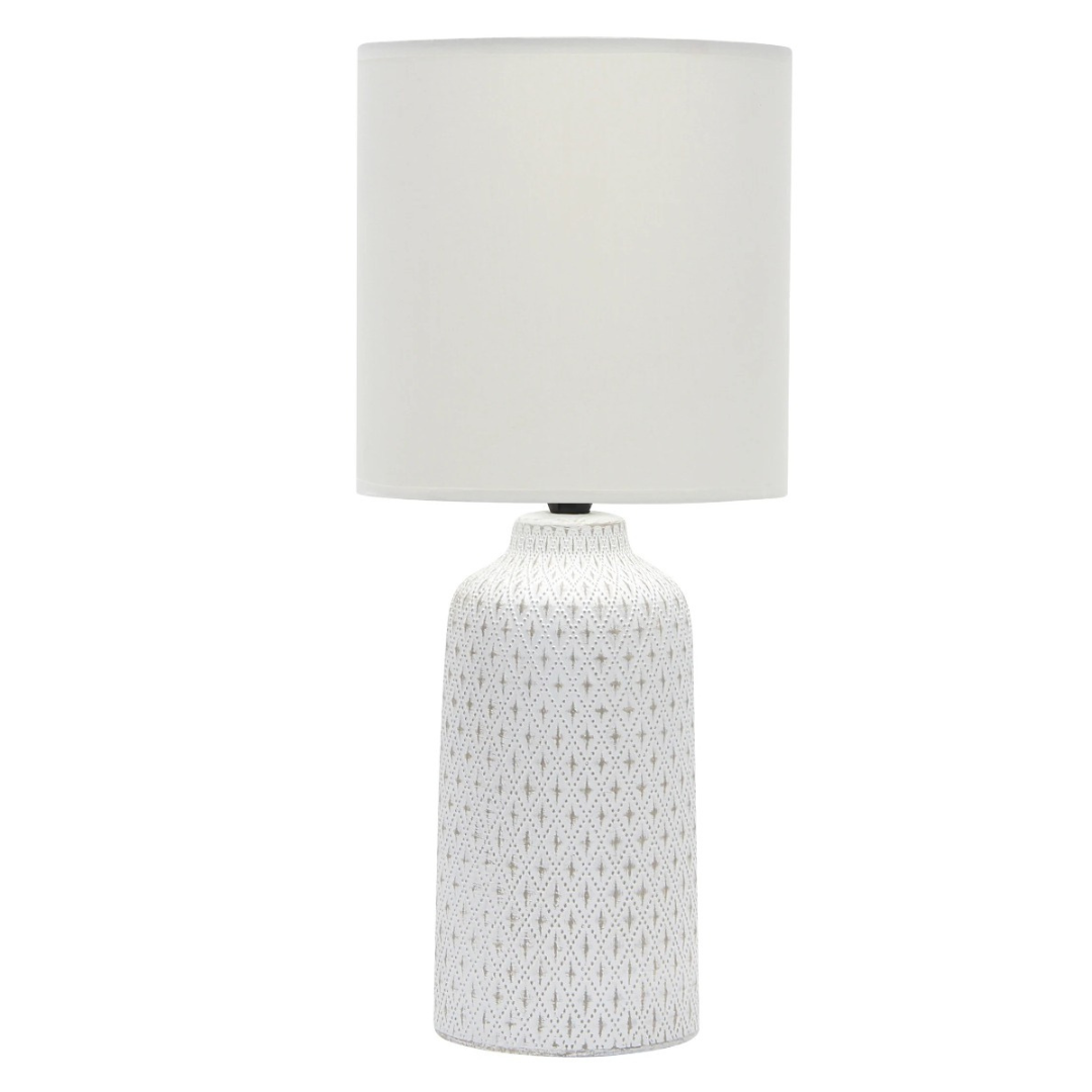Large White Table Lamp